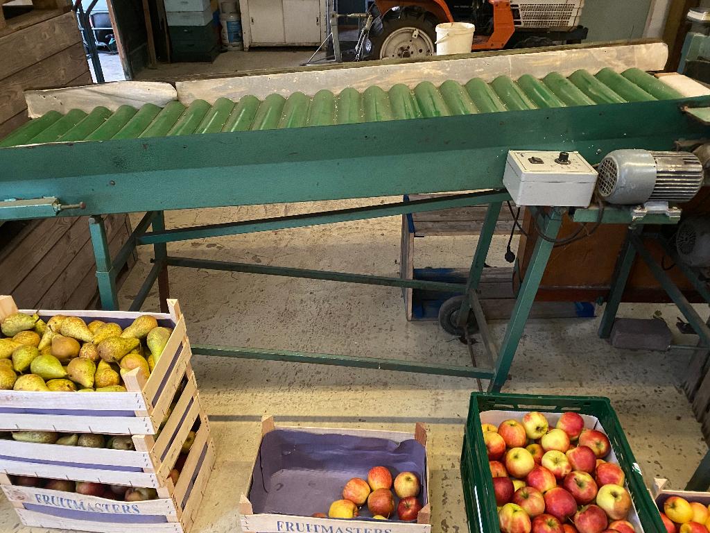 aanvoerband met elektromotor, Ophalen, Gebruikt