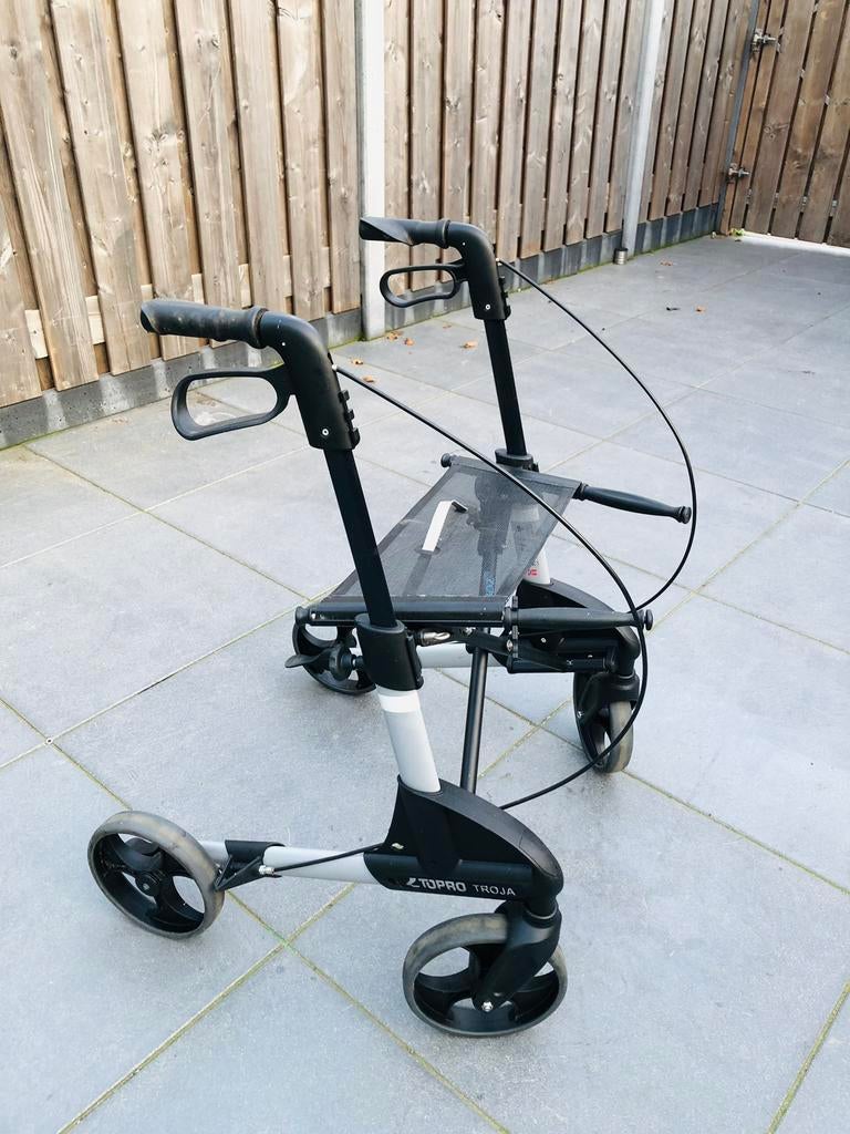Inklapbare lichtgewicht rollator Topro Troja, Diversen, Rollators, Ophalen of Verzenden, Lichtgewicht, Zo goed als nieuw