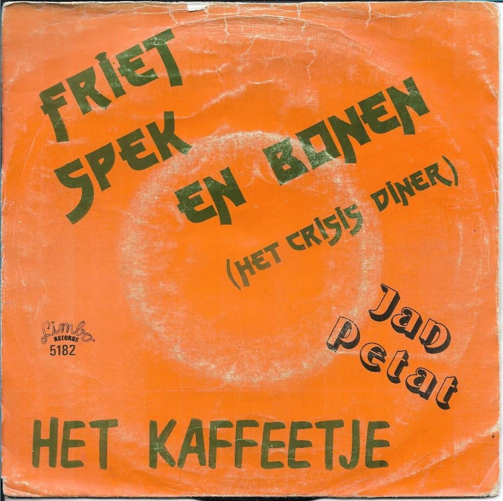 Jan Petat - Friet spek en bonen (het crisis diner), Cd's en Dvd's, Vinyl Singles, Gebruikt, Verzenden, 7 inch, Single
