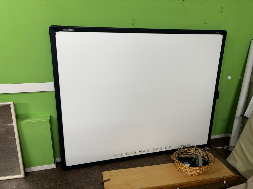 Digibord, Ophalen, Krijtbord