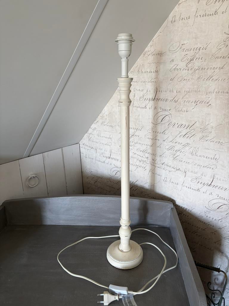 Brocante lampenvoet, Ophalen, Gebruikt, 75 cm of meer, Landelijk, brocante