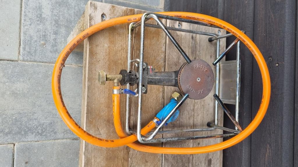 Gebruikte gasbrander met slang, Ophalen of Verzenden, Gebruikt, Ploeg