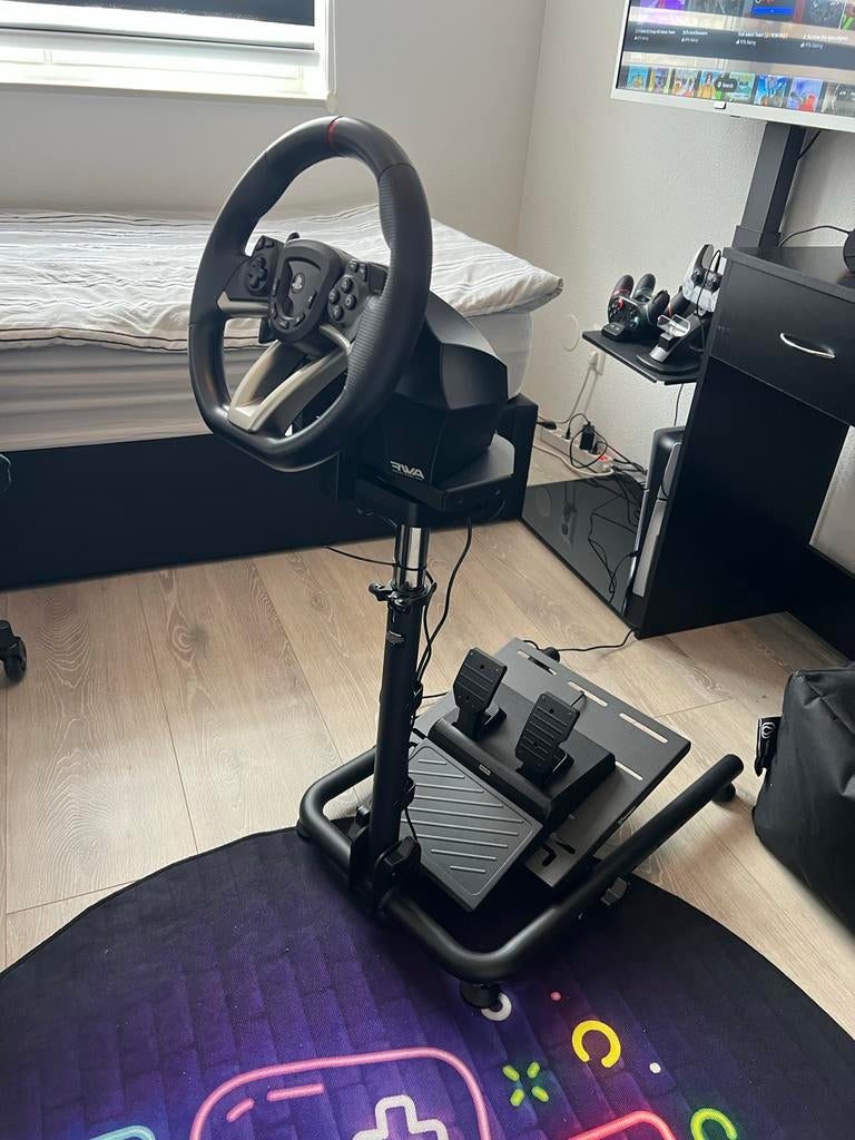 PlayStation5 racestuur met verstelbare frame, Ophalen, PlayStation 4, Nieuw, Stuur of Pedalen