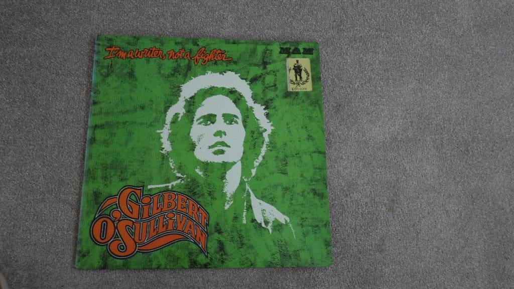 LP Gilbert O'Sullivan I'm a Writer, Not a Fighter, Cd's en Dvd's, Vinyl | Pop, Ophalen of Verzenden, 1960 tot 1980, Gebruikt, 12 inch