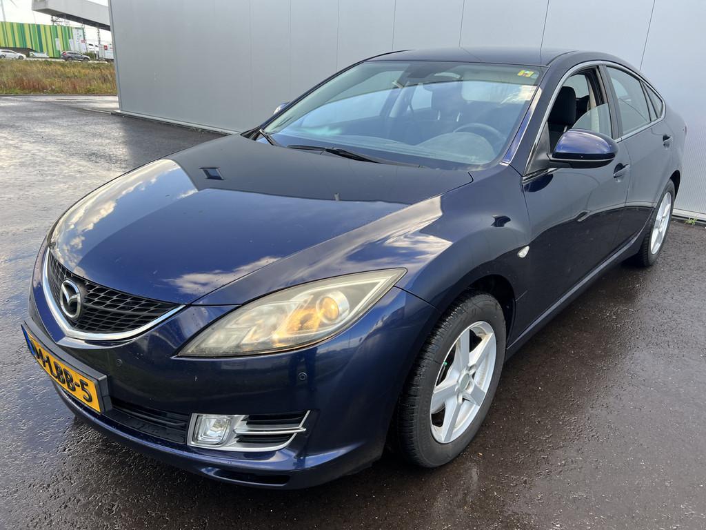 Mazda 6 2.0 S-VT Business Plus (bj 2010), Auto's, Voorwielaandrijving, 4 cilinders, Blauw, Bedrijf