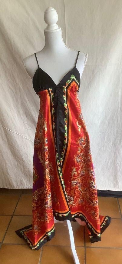 Prachtige "flaneer jurken" maat 36 - 38 -40 // ZGAN, Blauw, Ophalen of Verzenden, Zo goed als nieuw, Maat 36 (S)