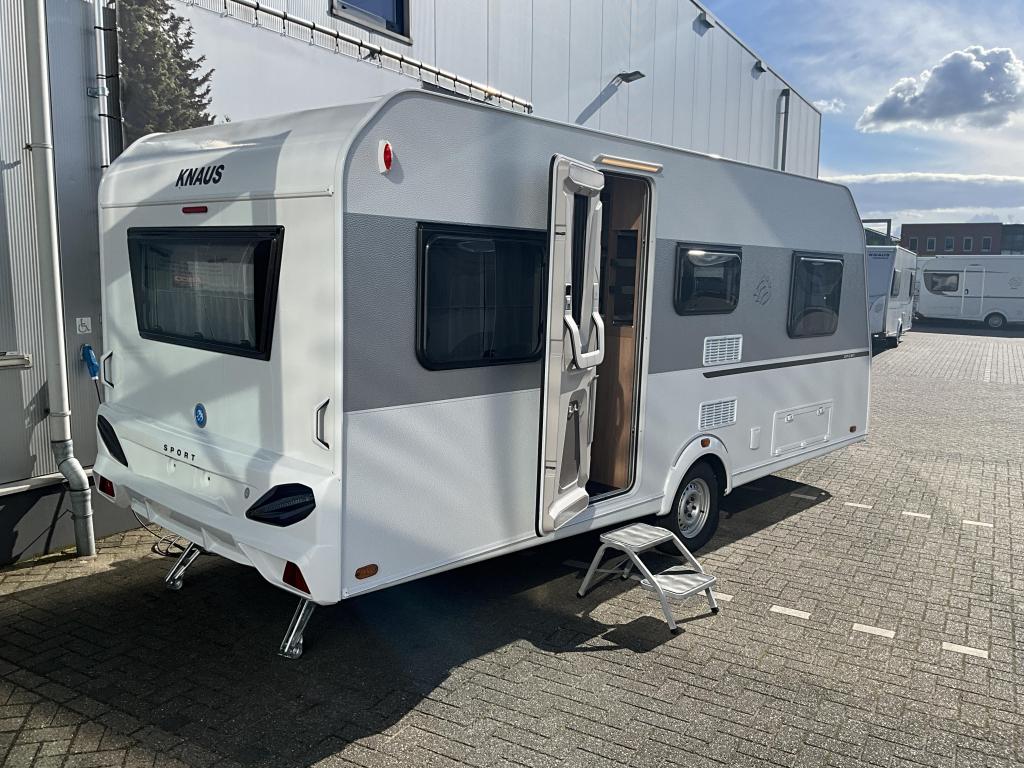 Knaus Sport 500 EU ENKELE BEDDEN, Rondzit, Bedrijf, 5 tot 6 meter, Knaus
