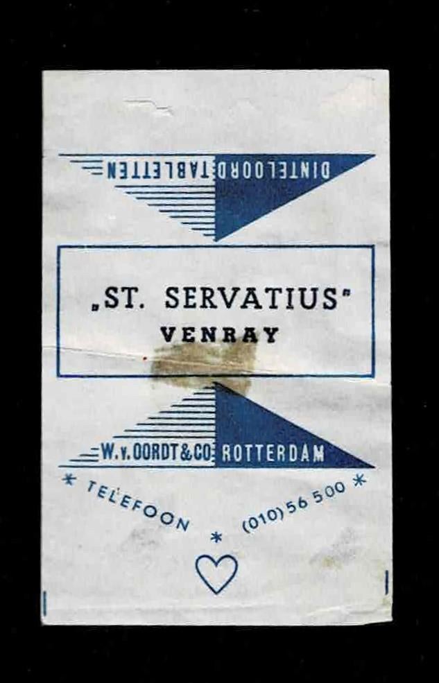 suikerwikkel 1150 St. Servatius Venray, Ophalen of Verzenden, Nederland