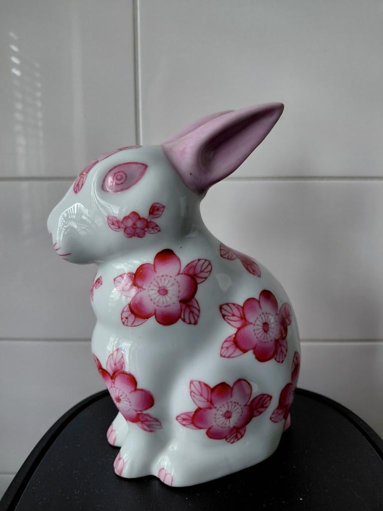 Japans Sakura design keramiek konijn, Ophalen of Verzenden