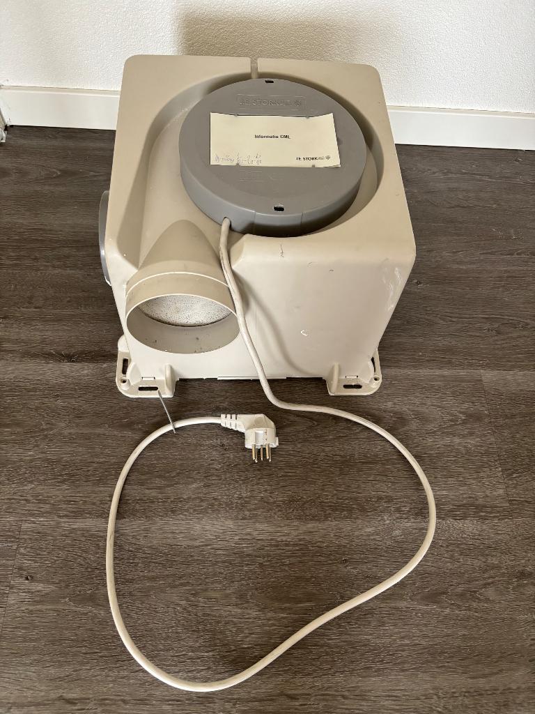J.E. Stork mechanische ventilatie CML 14/3-5-15, Ophalen of Verzenden, Gebruikt, Ventilator en Afzuiger