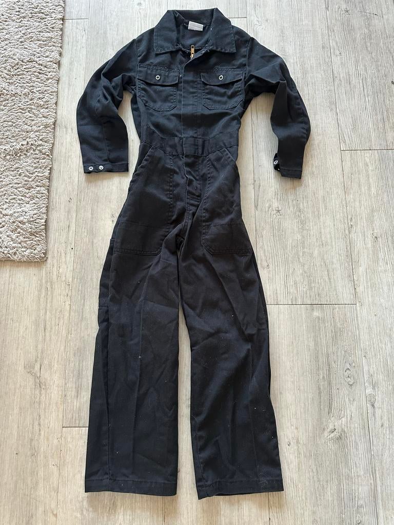 Zwarte Overall Maat 116, Ophalen of Verzenden, Gedragen, Maat 38/40 (M), Zwart