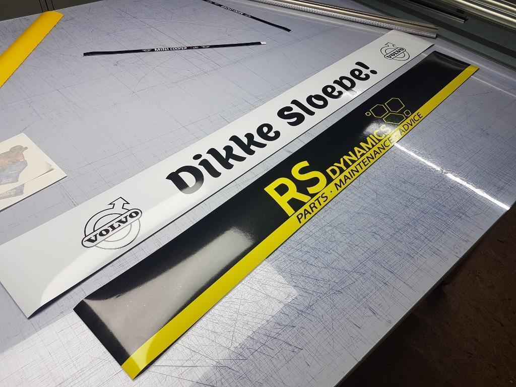 Zonneband of raamband, ook met eigen tekst en/of logo., Auto diversen, Overige Auto diversen, Ophalen of Verzenden