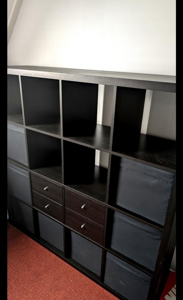 Vakkenkast met lades en opbergboxen, Ophalen, Gebruikt