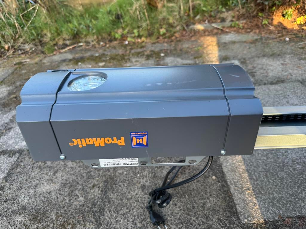 garagedeur motor met rail promatic 3, Ophalen, Garagedeur, Zo goed als nieuw, 120 cm of meer