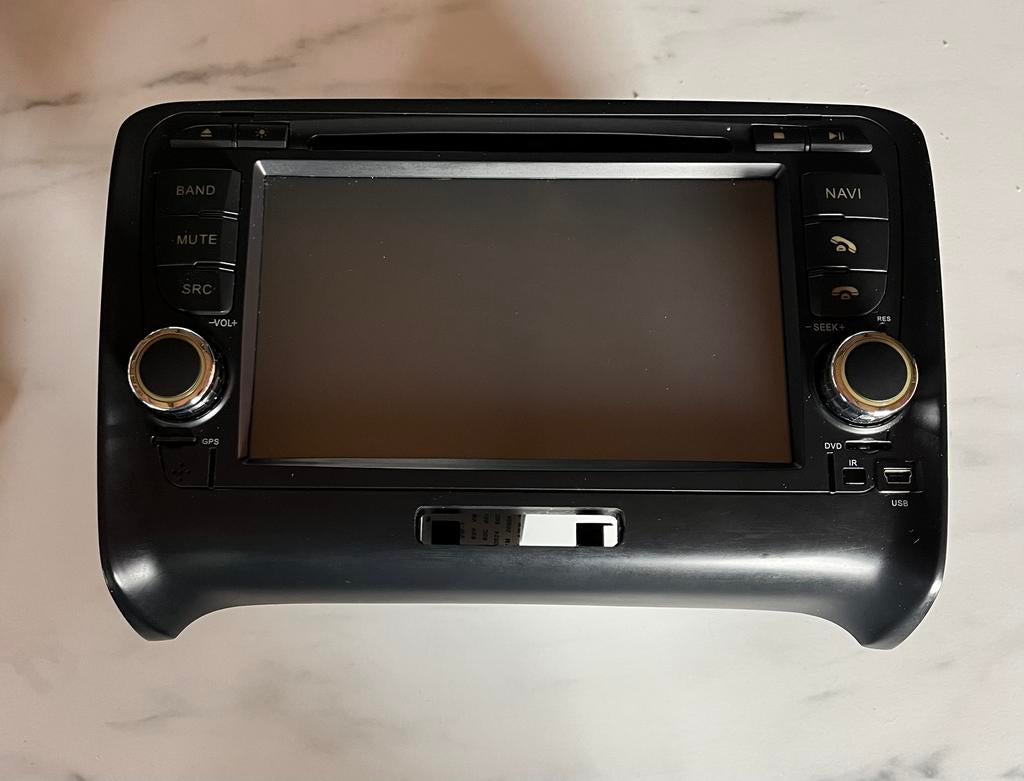 2 DIN autoradio Audi TT 2006-2014, Ophalen, Zo goed als nieuw