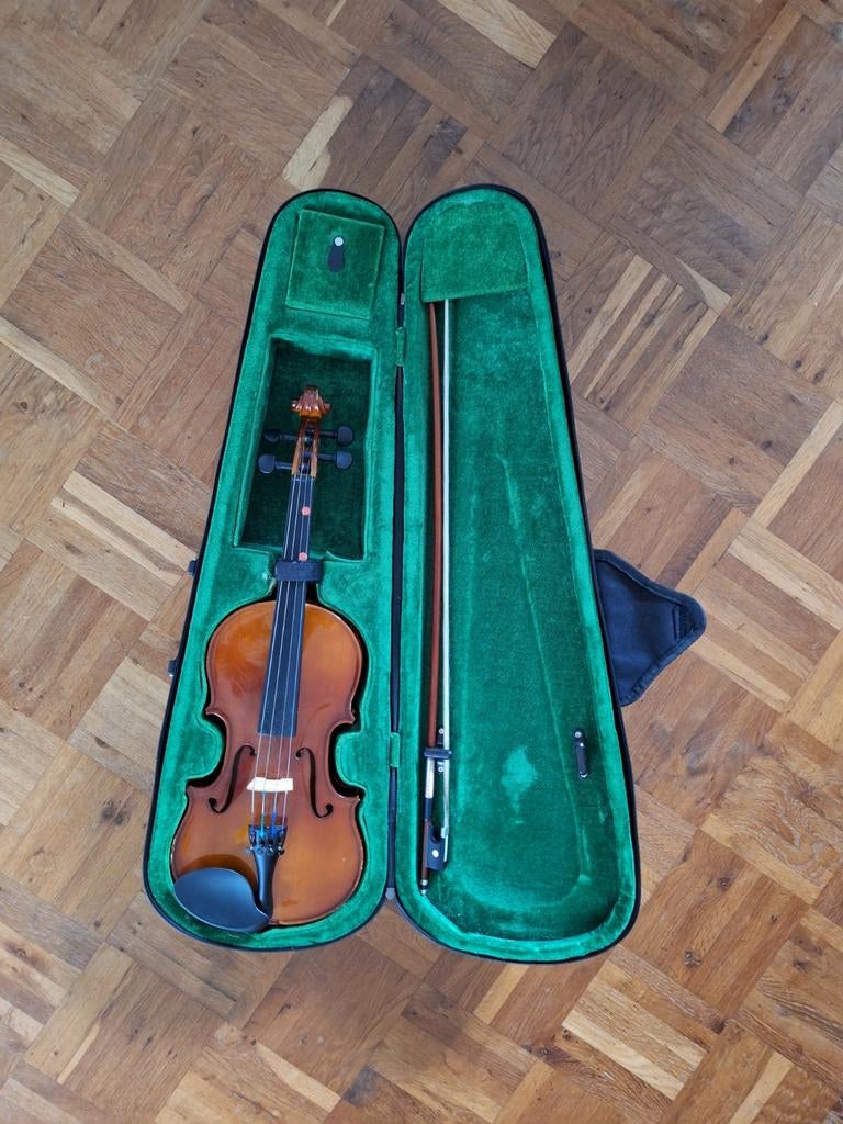 Stentor Handmade Viool 3/4 met koffer, Muziek en Instrumenten, Strijkinstrumenten | Violen en Altviolen, Gebruikt, Viool, 3/4-viool