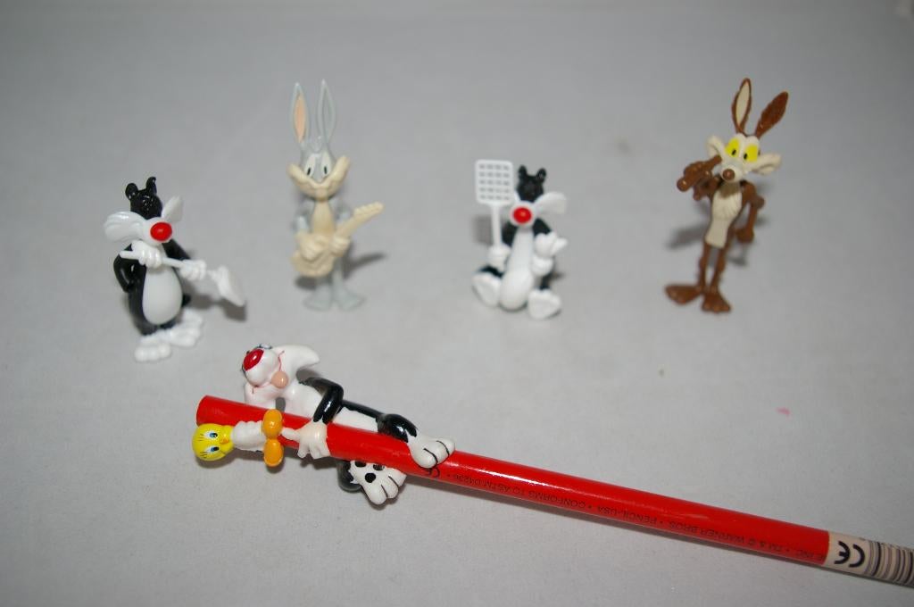 Nieuwe Looney Tunes figuurtjes van ongeveer 6 cm. Nieuw, Ophalen of Verzenden, Looney Tunes, Nieuw, Beeldje of Figuurtje