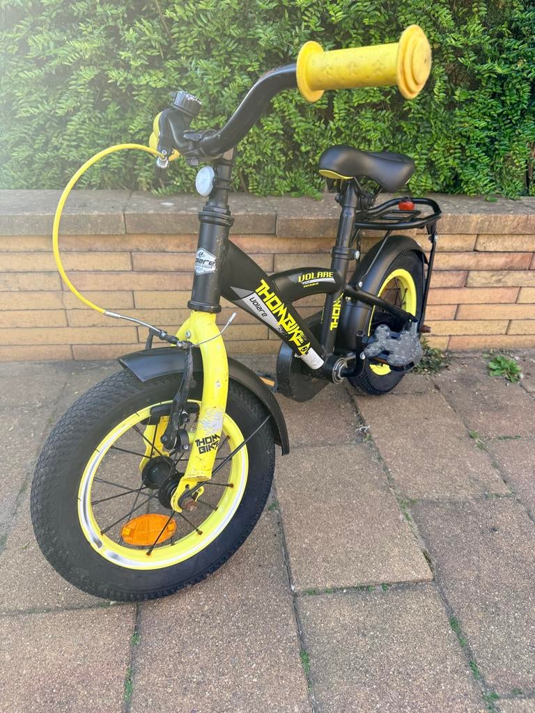 Volare Thombike kinderfiets 12 inch, Ophalen, Gebruikt, Minder dan 16 inch, Zijwieltjes