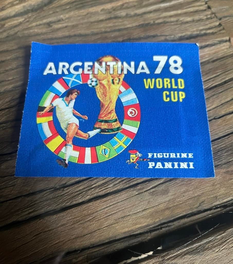 Panini WK Argentina 78 - Gesloten zakje, Ophalen of Verzenden, Zo goed als nieuw, Sport