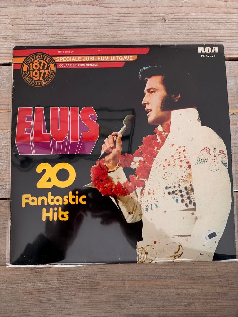 Elvis - 20 Fantastic hits, Ophalen of Verzenden, Gebruikt, 12 inch, Rock-'n-Roll