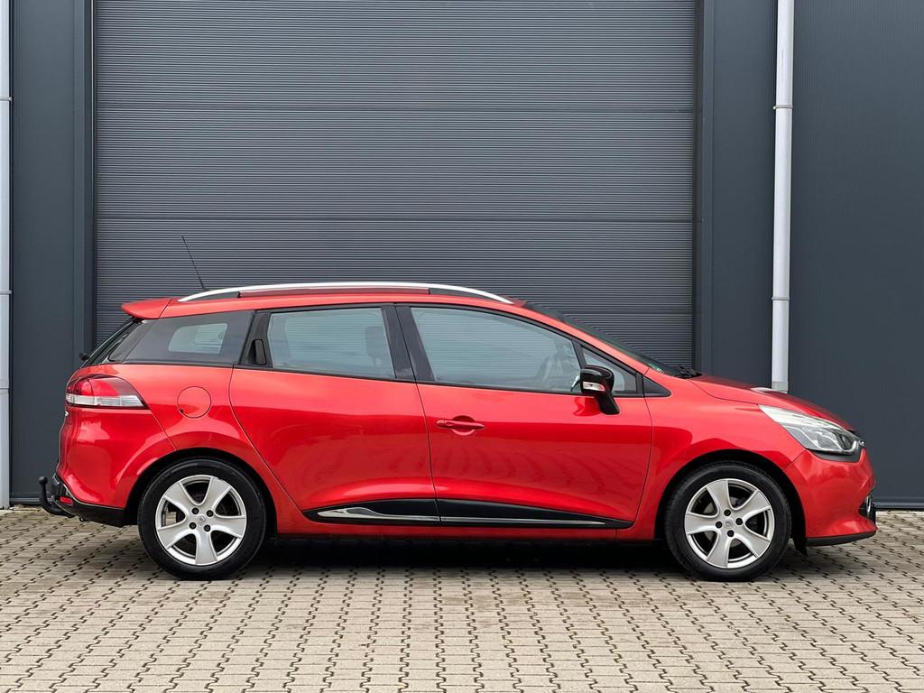 Renault Clio Estate 0.9 TC EXPRESSION + AIRCO + NAVIGATIE, Auto's, Stof, Origineel Nederlands, Handgeschakeld, Grijs