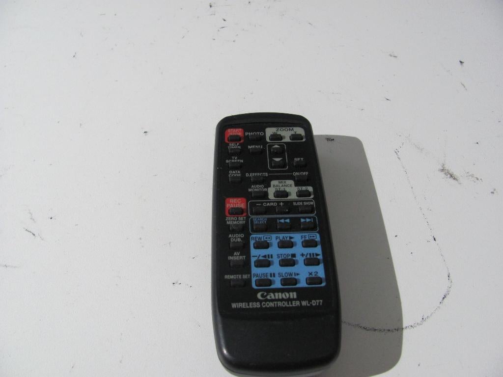 Canon wireless controller wl-d77 videocamera, Audio, Tv en Foto, Videocamera's Analoog, Ophalen of Verzenden, 8mm, Overige typen