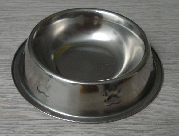 Metalen voerbak of waterbak voor kleine hond kat of konijn, Ophalen, Nieuw