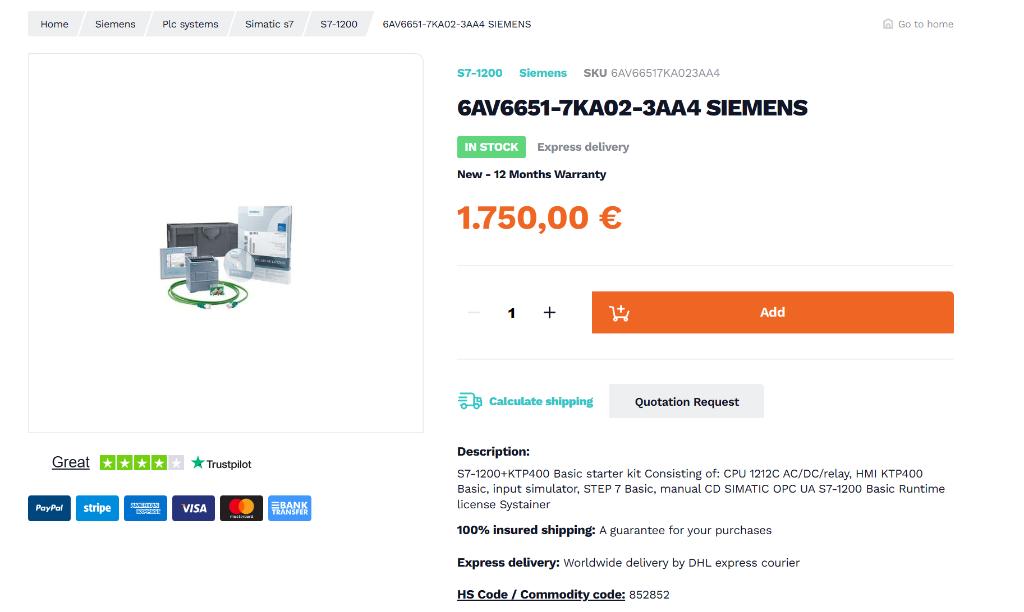 SIEMENS PLC Training Kit Hardware + Software, Ophalen of Verzenden, Gebruikt