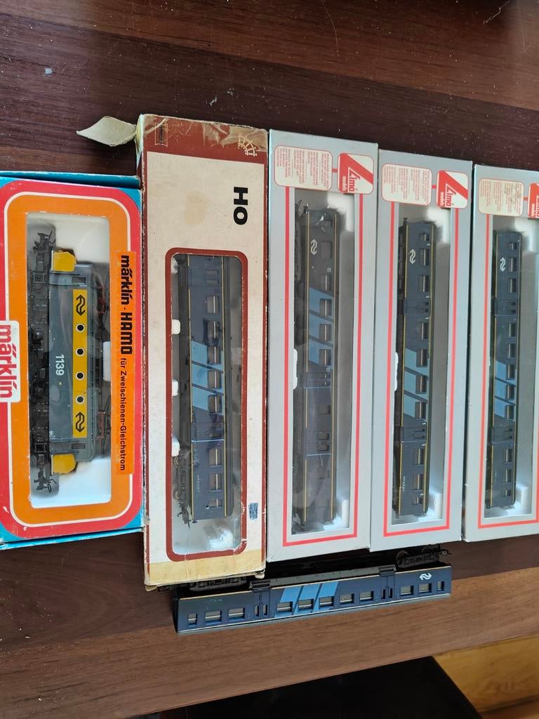 Märklin HAMO NS1100 & Lima Plan E rijtuigen, Treinset, Gelijkstroom, Analoog, Ophalen of Verzenden