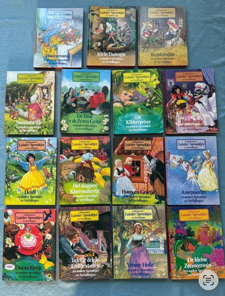 Lekturama's Luister Sprookjes en Vertellingen, Boeken, Sprookjes en Fabels, Ophalen, Gelezen