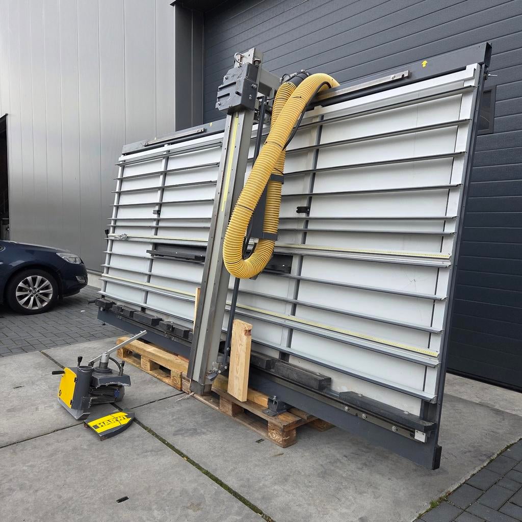 HARWI Platenzaag Piranha wandzaag 3300 x 1550 transport sch, Ophalen of Verzenden, 1200 watt of meer, Harwi elcon striebig altendorf platenzaag