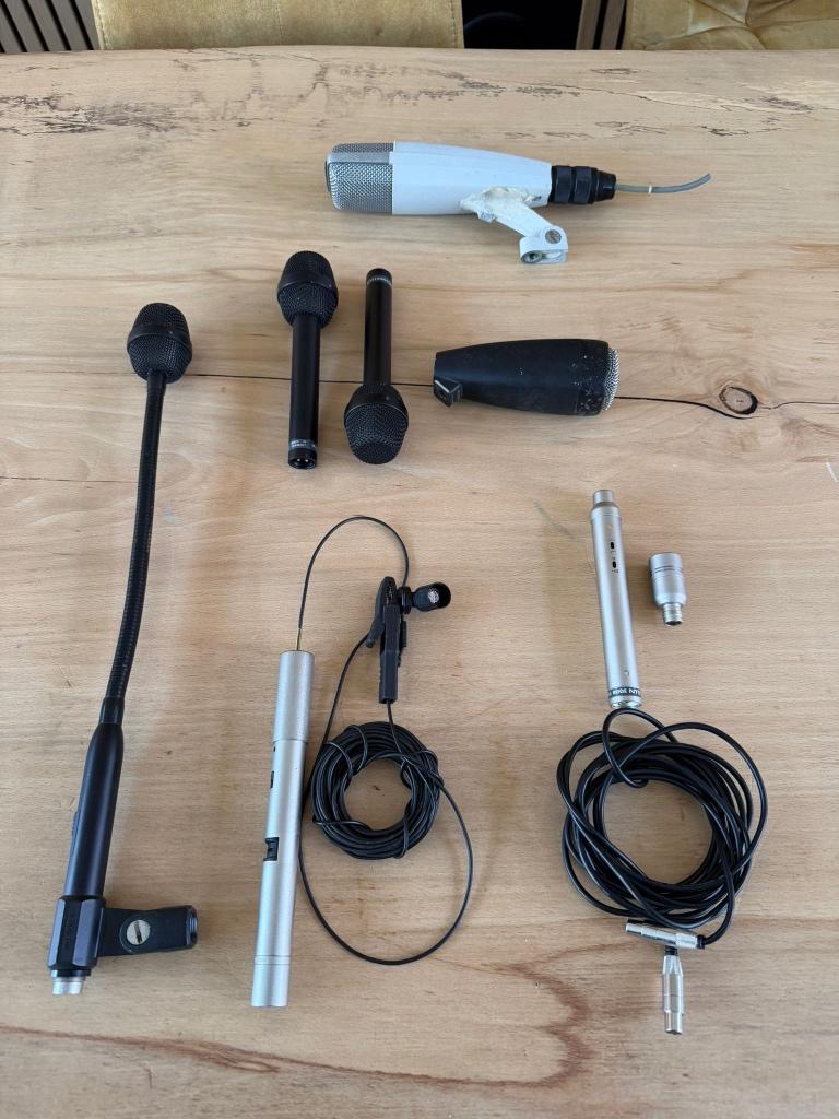 Vintage microfoons Sennheiser, Rode, Muziek en Instrumenten, Microfoons, Ophalen of Verzenden, Gebruikt, Overige typen