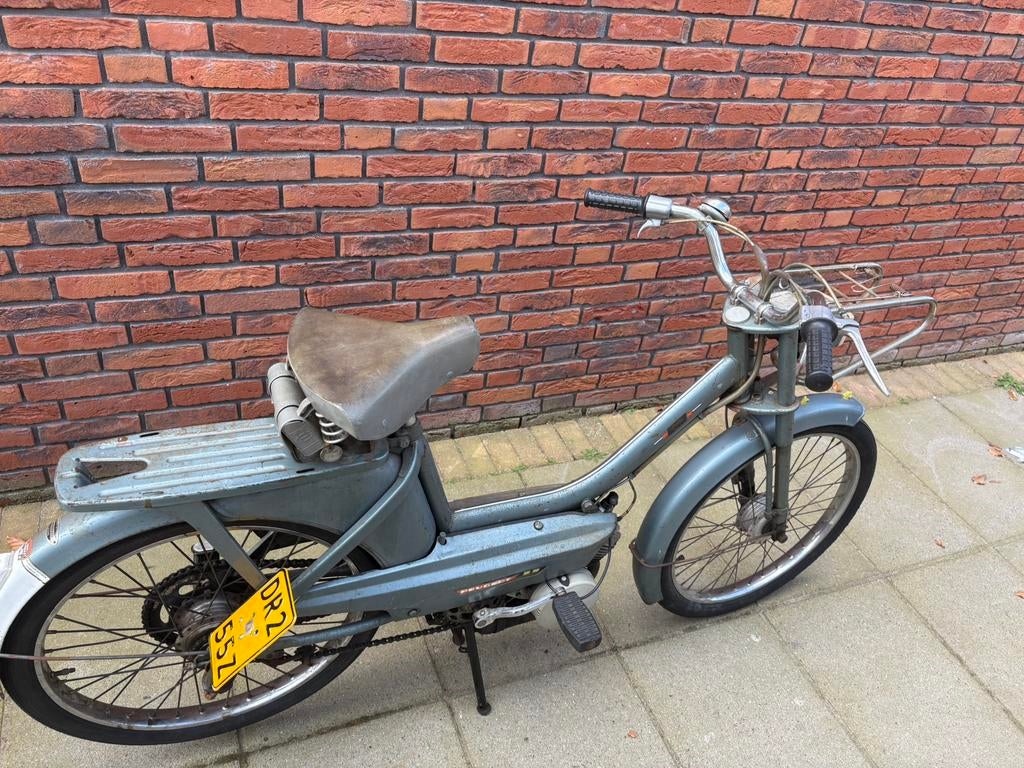 Peugeot 102 bb met kenteken, Fietsen en Brommers, Brommers | Oldtimers, Maximaal 45 km/u, 49 cc, Ophalen, Overige merken