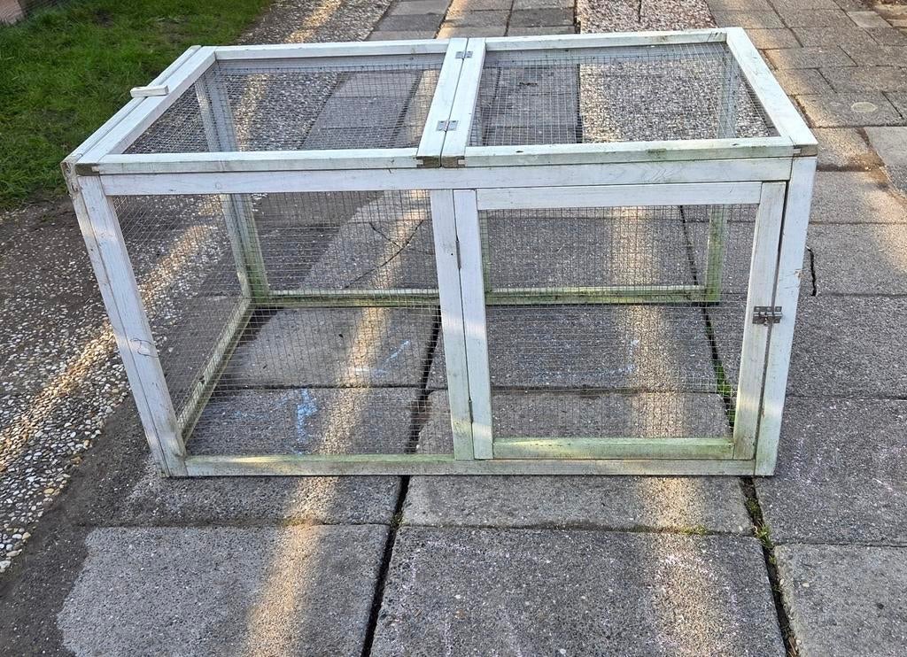 Konijnen houten ren, Ophalen, 110 cm of meer, 60 tot 90 cm, Konijn