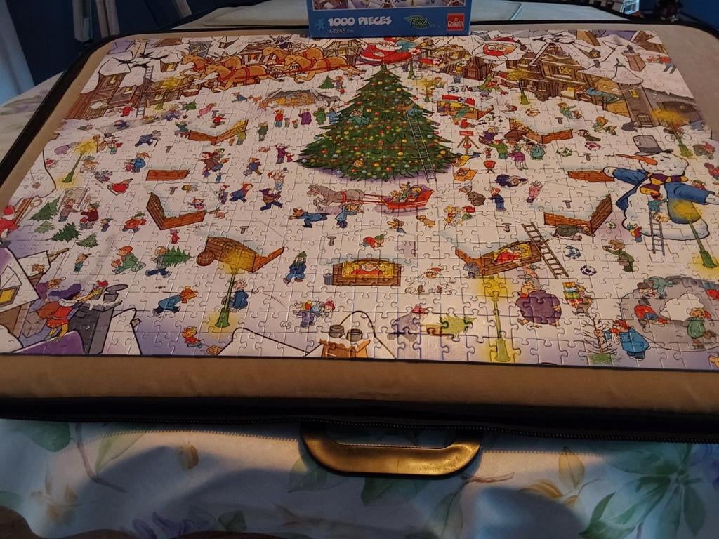 Thats life kerst, Ophalen, 500 t/m 1500 stukjes, Gebruikt, Legpuzzel