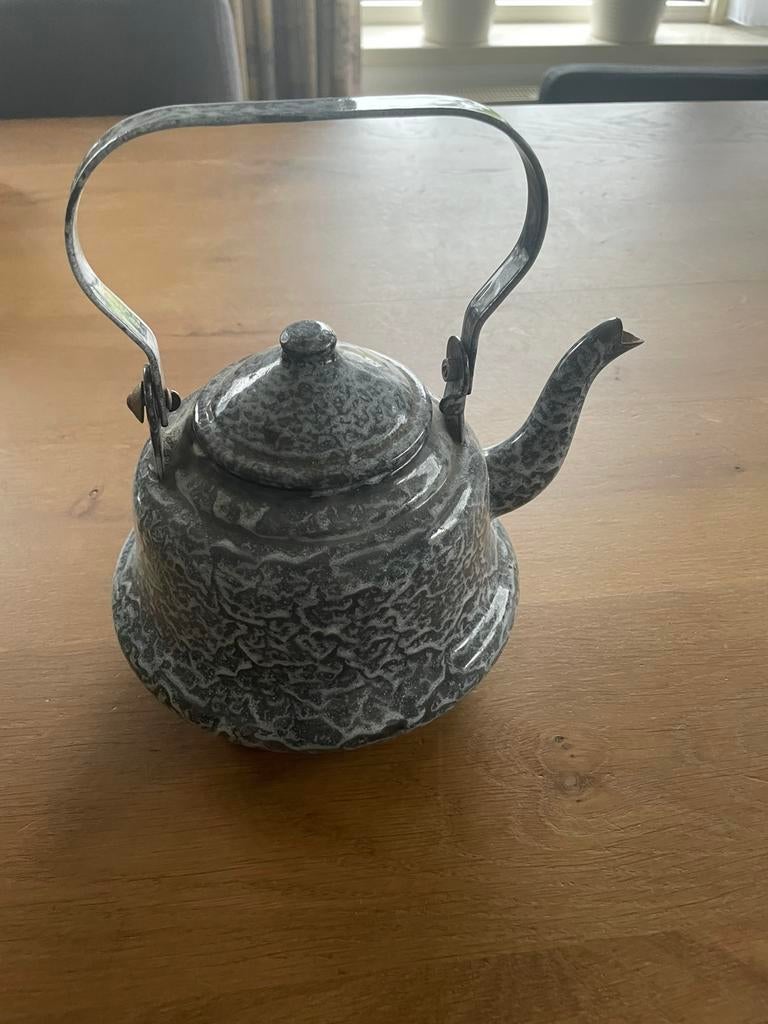 Emaille zakketeltje, Ophalen