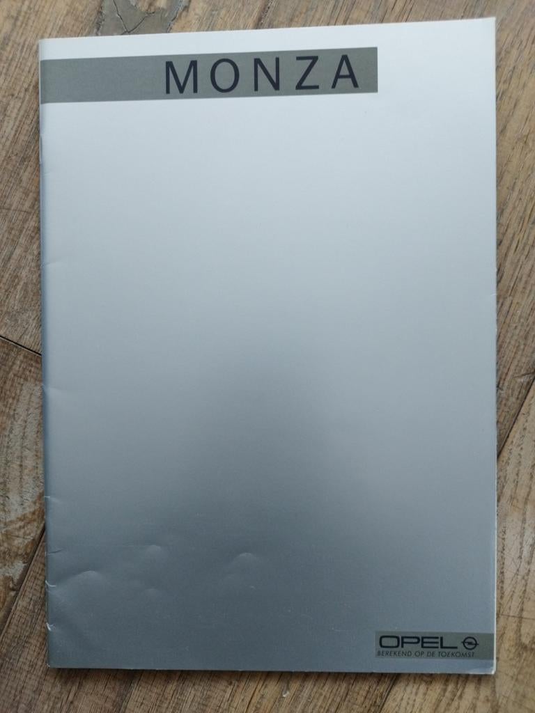 Opel Monza brochure 1984, Opel, Zo goed als nieuw, Opel, Ophalen of Verzenden