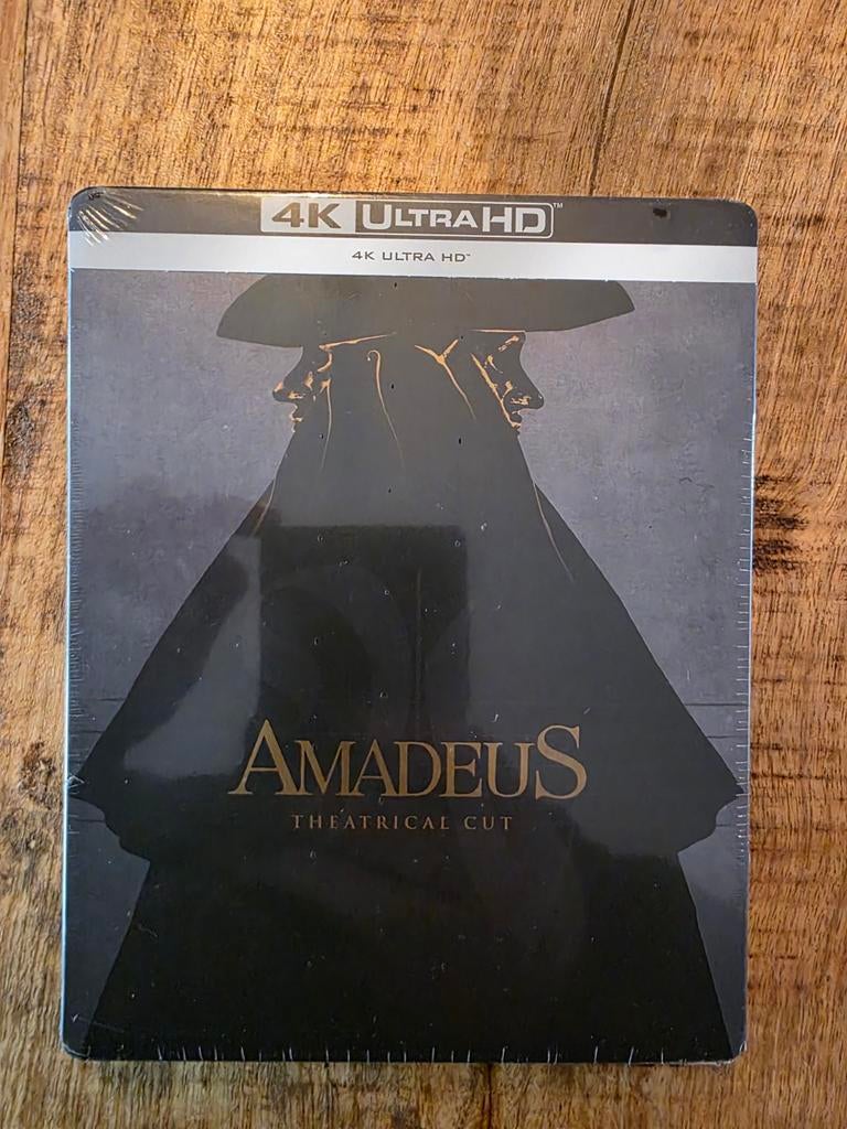 Amadeus 4K UHD Steelbook Blu-ray (Geseald), Ophalen of Verzenden, Nieuw in verpakking, Klassiekers