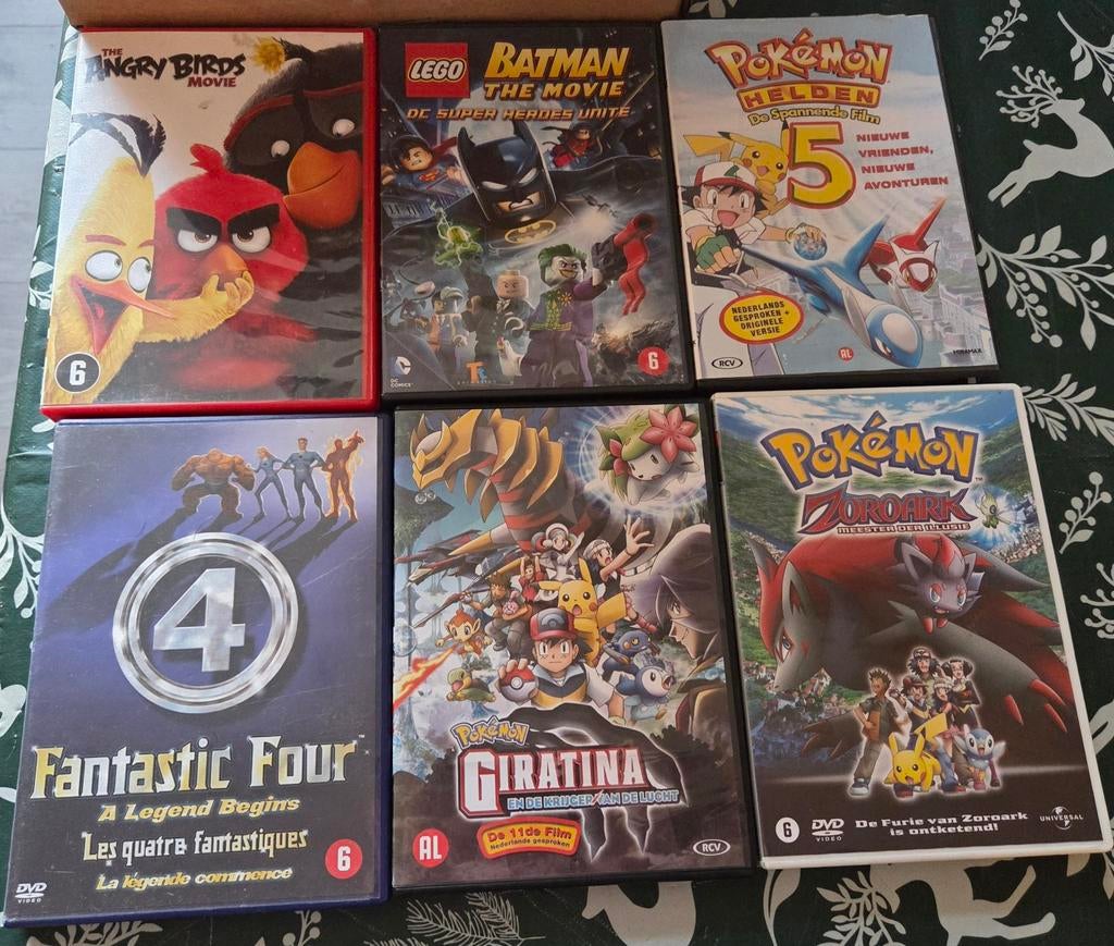 DVD Collectie van alles wat, Ophalen, Avontuur, Gebruikt, Vanaf 6 jaar