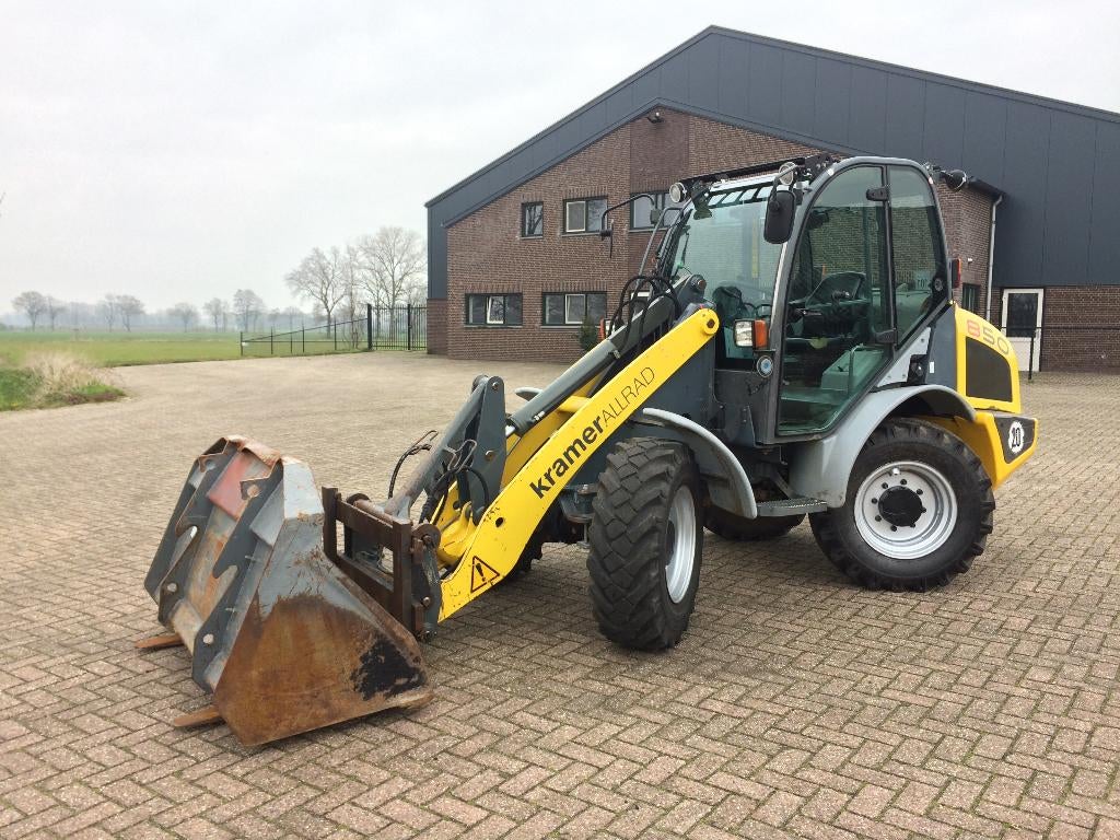 Kramer 850 Bj. 2011 Shovel Loader Wiellader, Zakelijke goederen, Machines en Bouw | Kranen en Graafmachines, Ophalen, Wiellader of Shovel