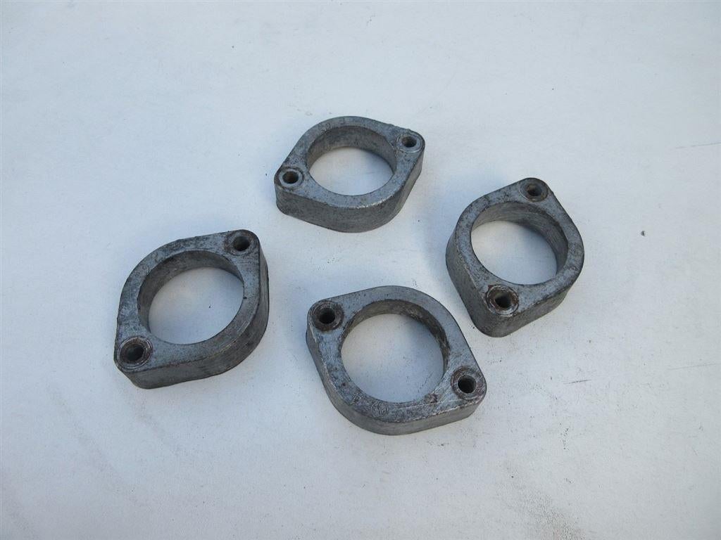 Kawasaki GPX 600 uitlaatklemmen uitlaatringen GPX600 GPZ600, Motoren, Ophalen of Verzenden, Gebruikt