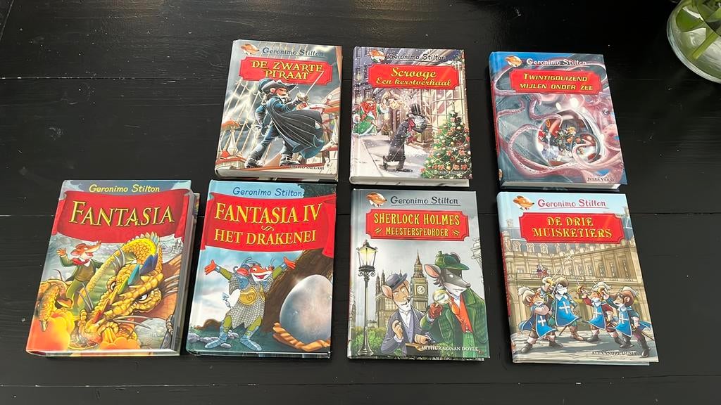 Geronimo Stilton boeken, Boeken, Strips | Comics, Meerdere comics, Ophalen, Zo goed als nieuw, Europa