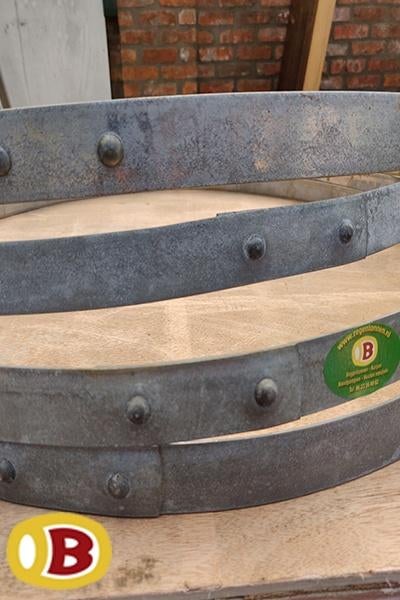 wijnvat ringen, Tuin en Terras, Regentonnen, Zo goed als nieuw, Metaal, 150 liter of meer, Verzenden