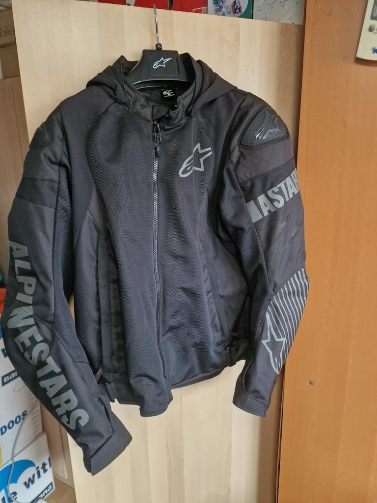 Alpinestars doorwaai motorjas met uitneembare binnenlaag, Motoren, Kleding | Motorkleding, Jas | textiel, Heren, Ophalen of Verzenden