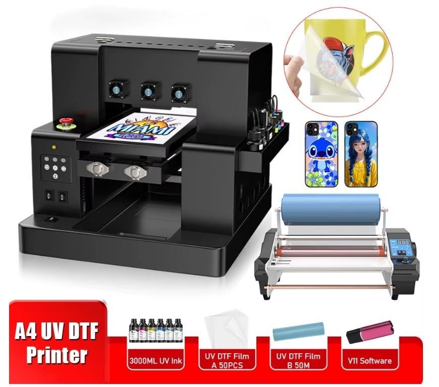 UV DTF printer Epson XP600 ACRORIP Films Inkt Laminator Zgan, Ophalen, Printer, Kleur printen, Zo goed als nieuw