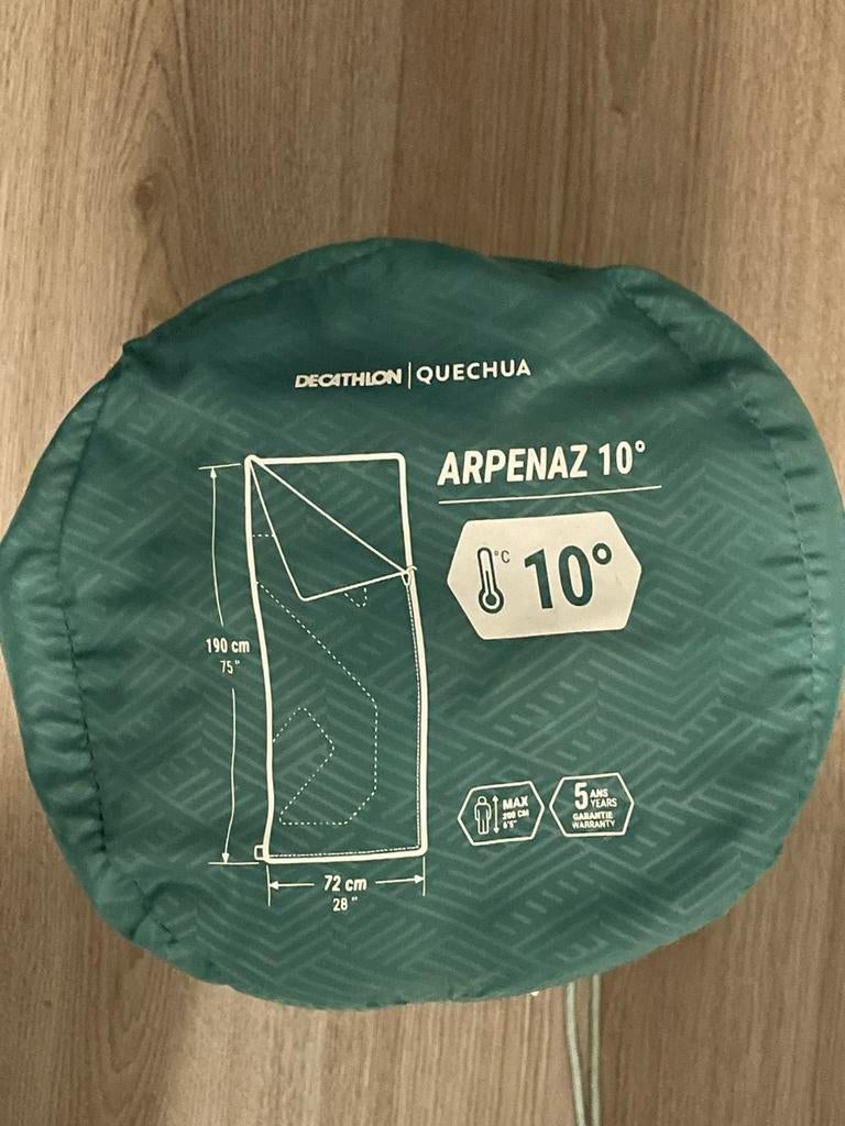 Decathlon Quechua slaapzak, Ophalen of Verzenden, Zo goed als nieuw