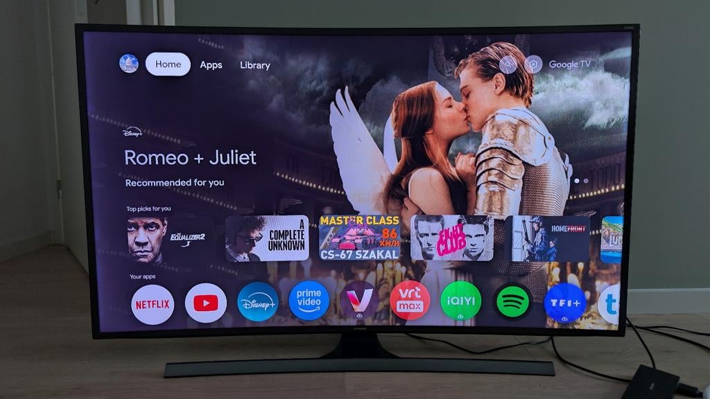 UE55JS8500L, Ophalen, LED, Zo goed als nieuw, 100 Hz