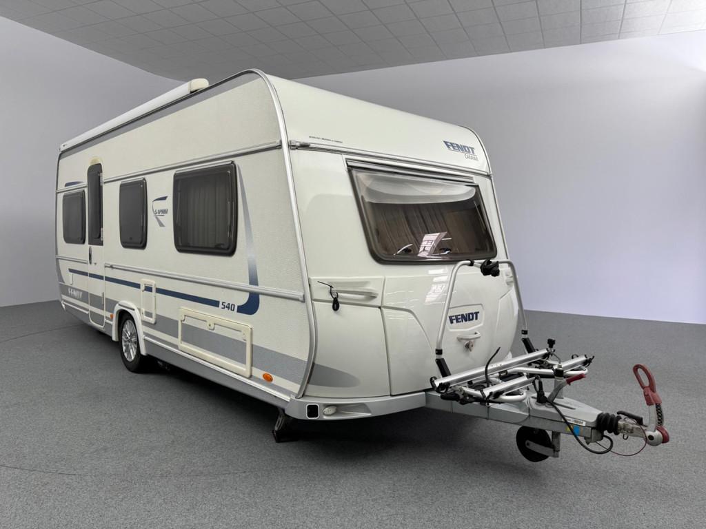 Fendt Saphir 540 TG Cassetteluifel Mover 2x Fietsendrager, Caravans en Kamperen, Caravans, Rondzit, Bedrijf, Fendt, 5 tot 6 meter