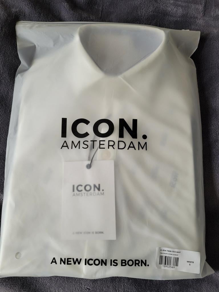 Icon heren blouse en Garcia heren spijkerbroek., Kleding | Heren, Ophalen of Verzenden, Zo goed als nieuw, Blauw, Overige jeansmaten