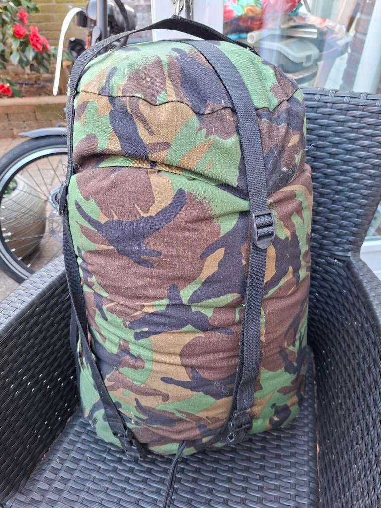 Legerslaapzak camouflage, Caravans en Kamperen, Slaapzakken, Ophalen